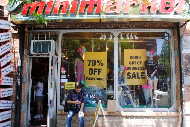 Mini Mini Market is closing at 14 years due to rising rents. 