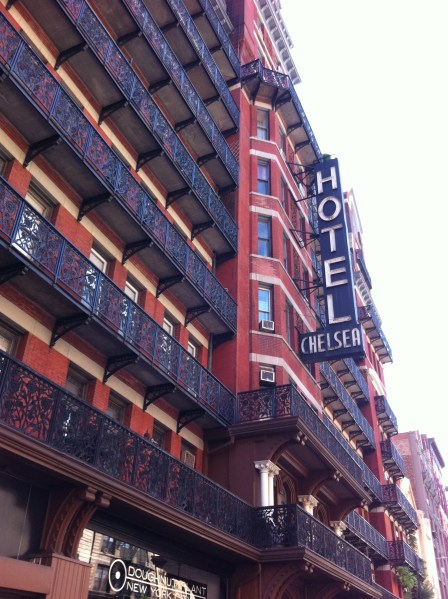 The famous Hotel Chelsea.
