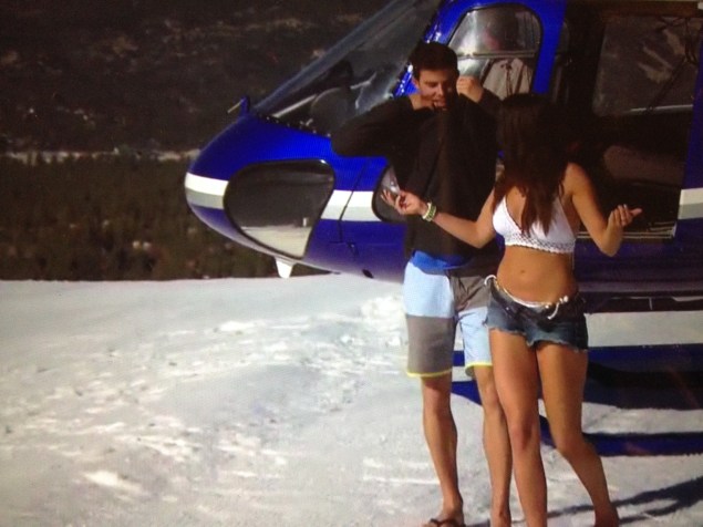 Cool ride. (Screengrab: ABC)