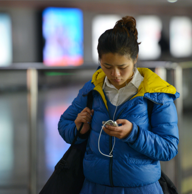 China's internet lifestyle is mostly lived on mobile, and that market is projected to be three times what the US could ever match, Mr. Richards told Betabeat. (Photo via Getty)