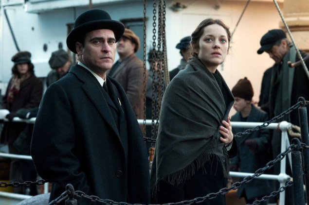 Joaquin Phoenix and Marion Cotillard in 'The Immigrant.'