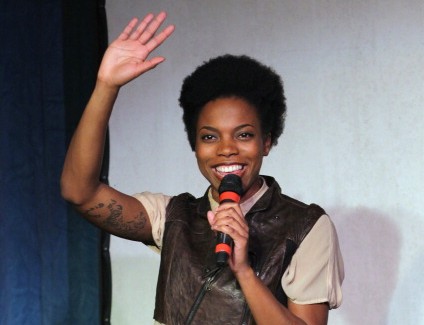 Sasheer Zamata appeared in Above Average videos well before she was cast on Saturday Night Live. (Getty Images)