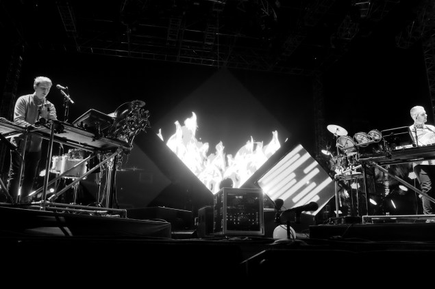Disclosure plays at Coachella, 2014, where, unlike Output Brooklyn, photography is permitted. (Photo: Getty)
