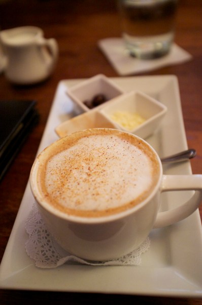 Cappuccino porn at McKinney Doyle.
