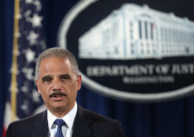 Attorney General Eric Holder. (Photo: Alex Wong/Getty Images)
