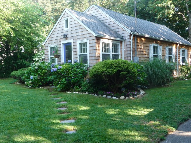 Mr. Slonim's home is exemplary of the beachy, shingled homes in the historic area. (Courtesy of Jeffrey Slonim)