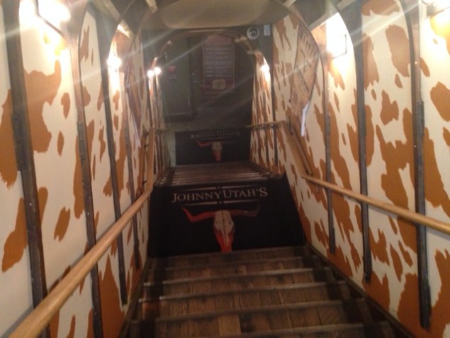 Stairway to hell a.k.a Johnny Utah's. (Photo: Alexandra Sternlicht)