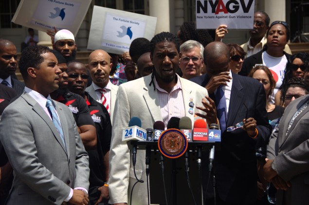 Jumaane Williams announces the inception of the National Network Against Gun Violence (Photo: Will Bredderman)