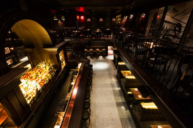 The new NoMad bar seeks to achieve what Leo Robitschek calls a "peekaboo" effect.