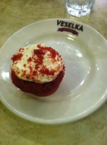 Cupcake at Veselka