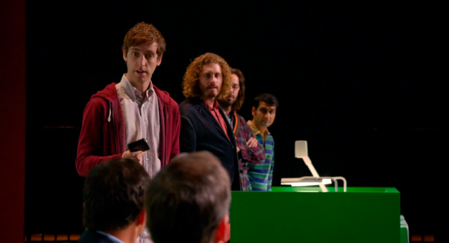 Richard attempts to save Pied Piper. (Screengrab: HBO)