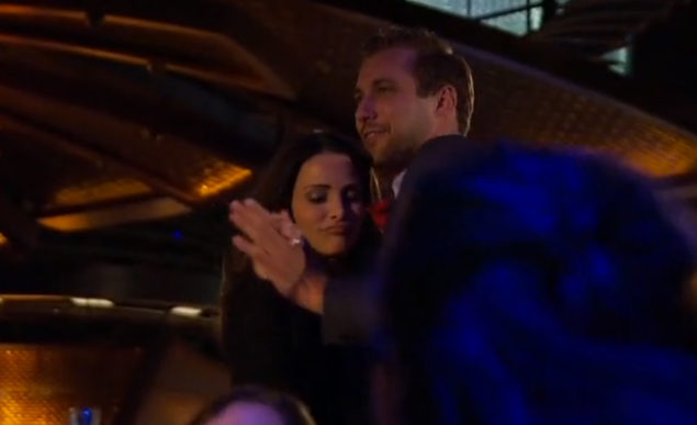 Dancing duck face. (Screengrab: ABC)