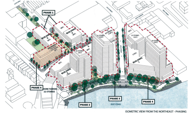 Phasing map for Astoria Cove (DHC LLP)