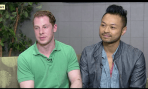 Former reBar couple Billy Bustamante and Peyton Royal (photo via Pix 11 News)