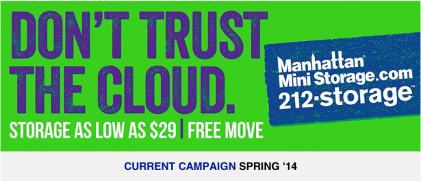 The offending ad. (Screengrab via Manhattan Mini Storage)