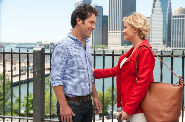 Paul Rudd and Amy Poehler in They Came Together.