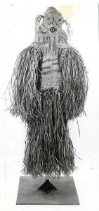 The body mask I imitated during my visit to the Met. (Courtesy of the Metropolitan Museum of Art)