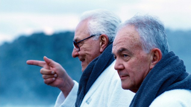 Earl Lynn Nelson, left, and Paul Eenhoorn.