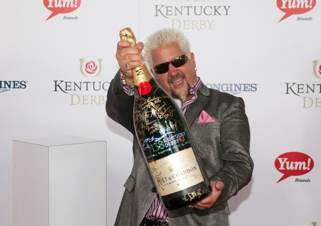Moet & Chandon "Sign For The Roses", On The Red Carpet At The 138th Kentucky Derby At Churchill Downs On May 5, 2012 In Louisville, KY