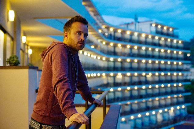 Aaron Paul in A Long Way Down.