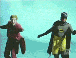 You try and out-surf the Joker.