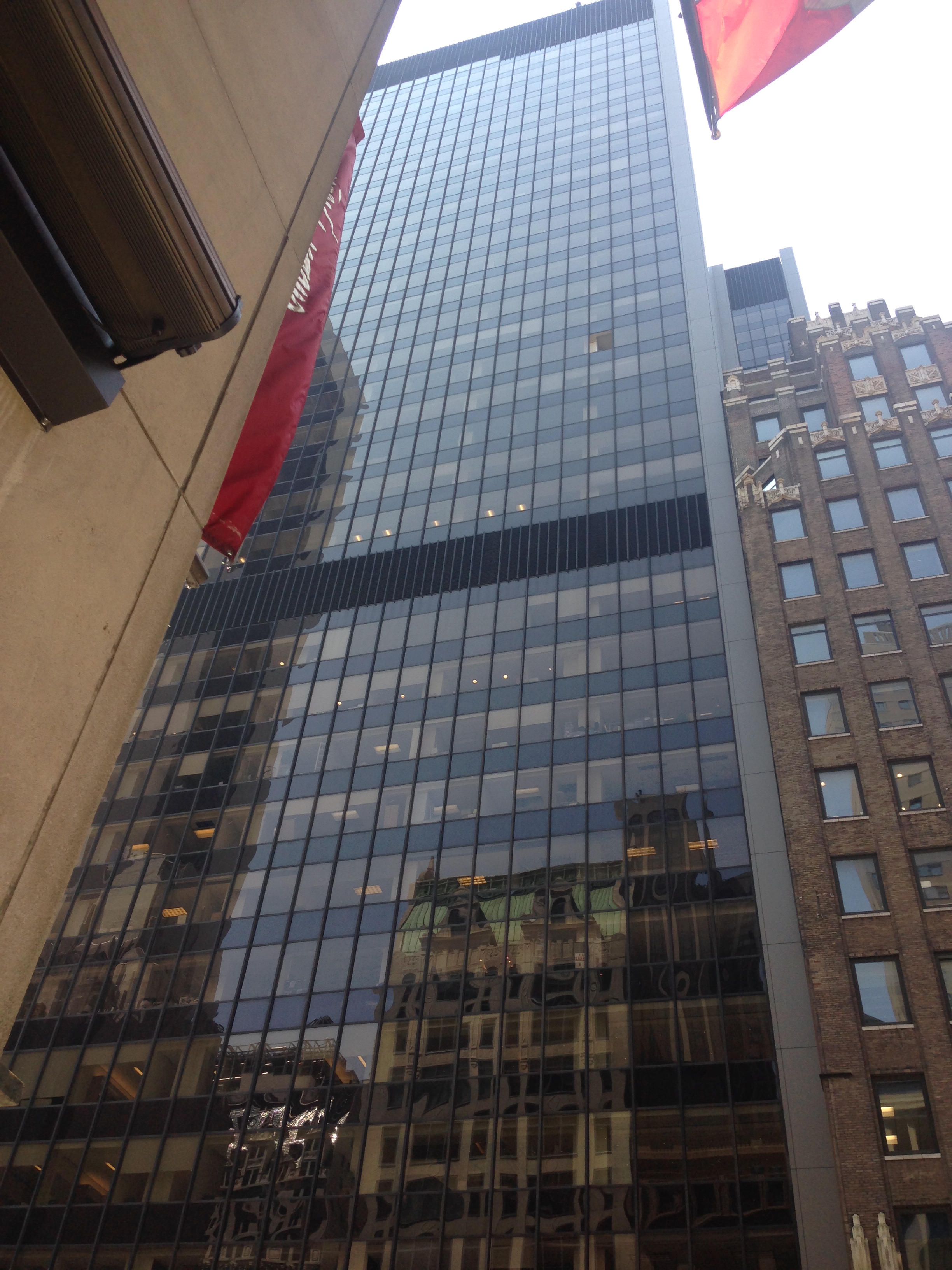 The LeFrak Organization building (Photo: Esti Jungreis)