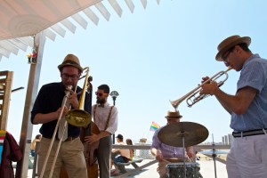 The New York Brass Band. (photo by Daniel Cole)