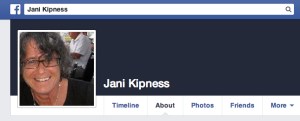 Jani Kipness, not a Palestinian. (Facebook)