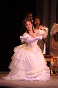 Cecilia Violetta Lopez in 'La Traviata.' (Photo by Jen Joyce Davis)