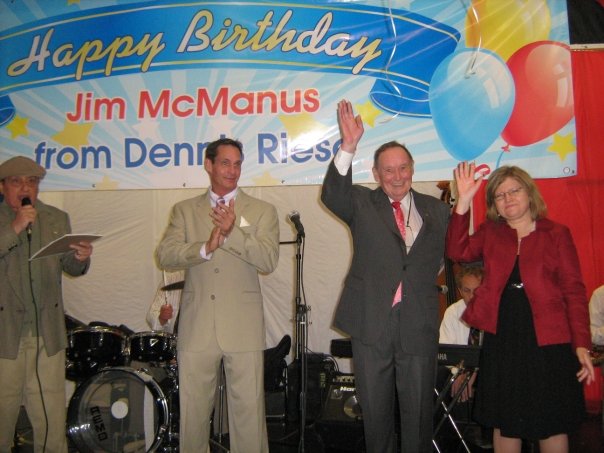 A birthday party for James McManus in 2009. (Photo: Facebook)