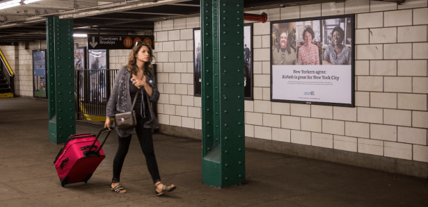 Everyone in New York City has seen the ads, but almost nobody knows what they're really for. (Photo by Kaitlyn Flannagan)