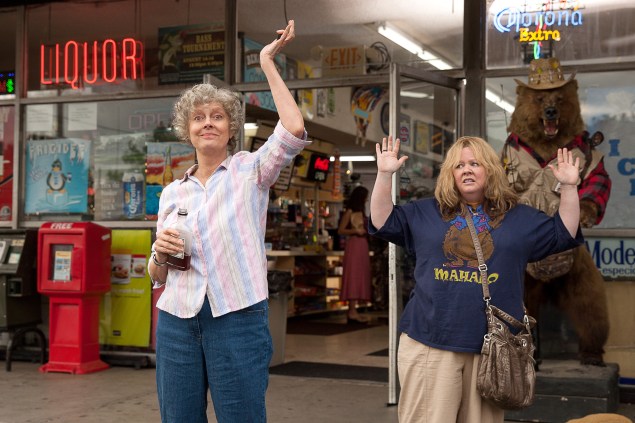 Susan Sarandon, left, and Melissa McCarthy in Tammy.