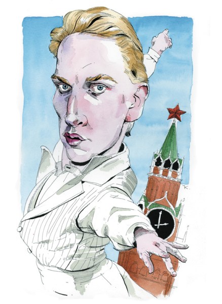 David Hallberg. (Illustration by Paul Kisselev)