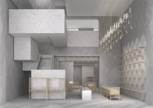 An interior rendering, courtesy of Valentino.