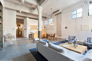 Cary Tamarkin's 140 Perry—with all the brawny touches of a true loft.