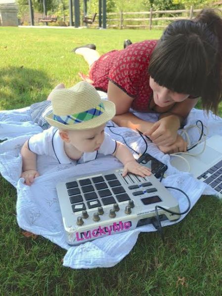Baby DJ School cred. to Dara Moreno