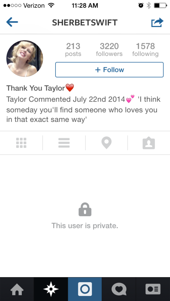 Like you wouldn't do the same thing. (Screengrab via Instagram)