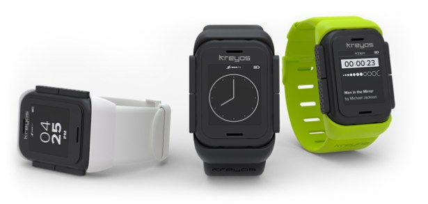 The Kreyos smartwatch might look cool, but that's just the problem: on a crowdfunding site, all you need is the right pitch. (Photo via Kreyos)