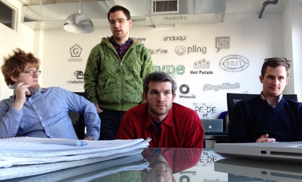 The Blocksign team. (Photo via Blocksign)