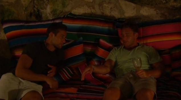 Nothing a chat between bros can't solve.