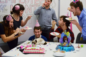 Maybe they'll party with Grumpy Cat again to celebrate the joyous occasion. (Facebook)