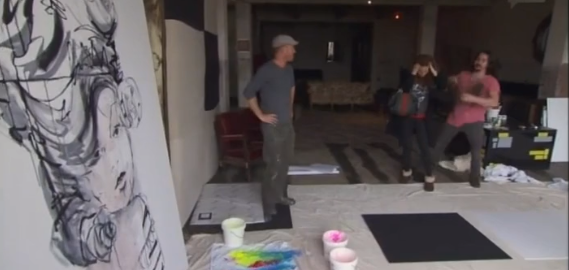 "Hey guys, check out this cool painting I made."