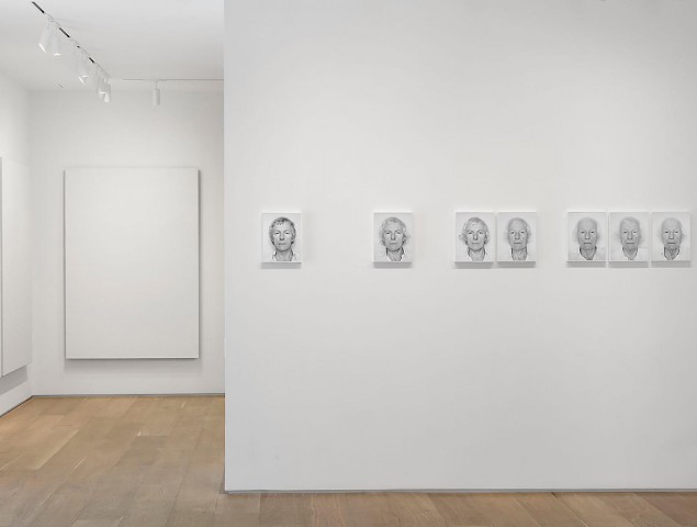 Roman Opalka, installation view. (Courtesy Dominique Lévy Gallery)