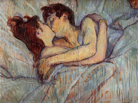 Henri de Toulouse-Lautrec "In Bed, the Kiss." (Courtesy Tate Britain)