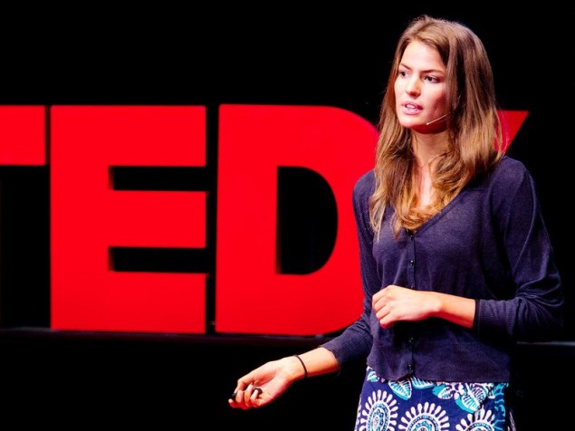 Cameron Russell.  (Photo courtesy Ted Talks)