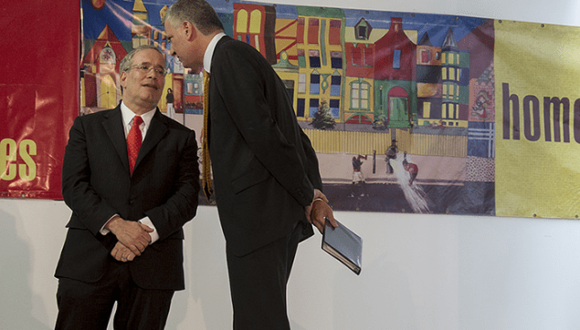 The mayor and the comptroller. (Photo: NYC Mayor's Office)