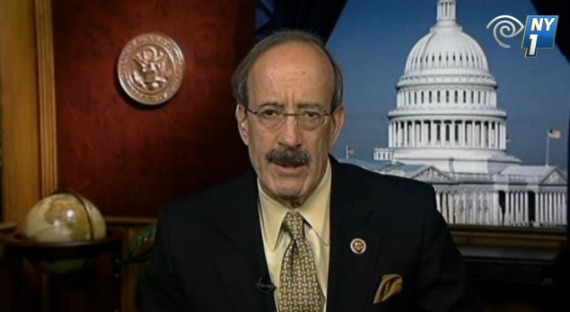 Congressman Eliot Engel on NY1. (Screengrab: NY)
