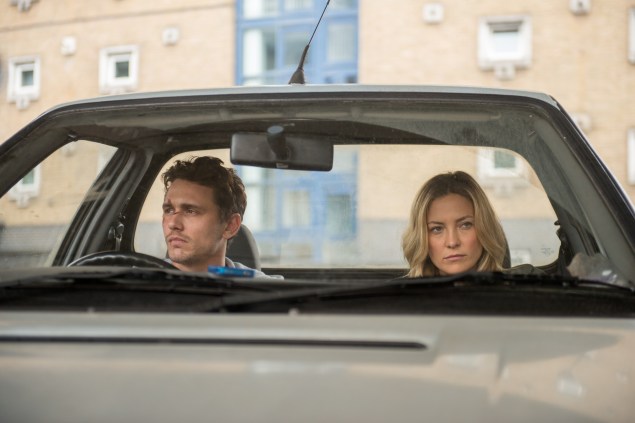 James Franco and Kate Hudson.