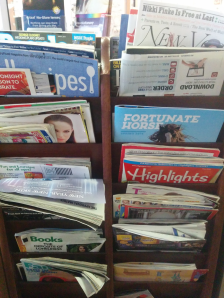 A copy of Fortunate Horse out in the world, making NYC a little bit crazier. (photo credit: Fortunate Horse Tumblr)