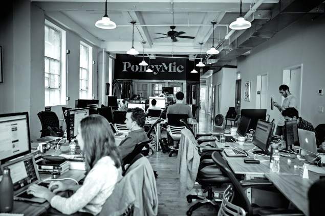 The Mic offices